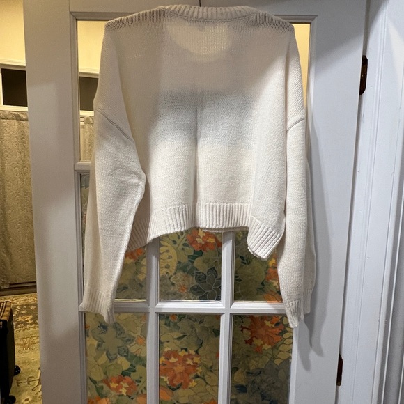 Grayson Threads White USA Crew Neck Sweater - Picture 3 of 3